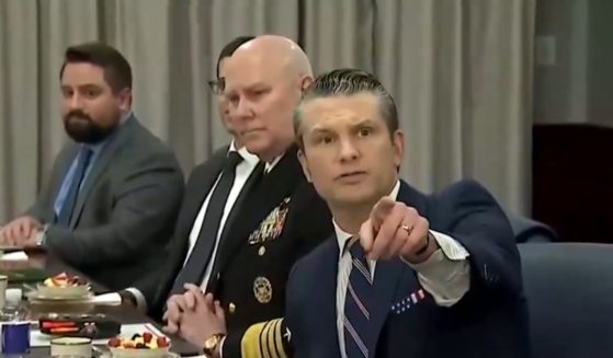 Defense Secretary Pete Hegseth called out a reporter for asking an "unqualified question" on Monday.