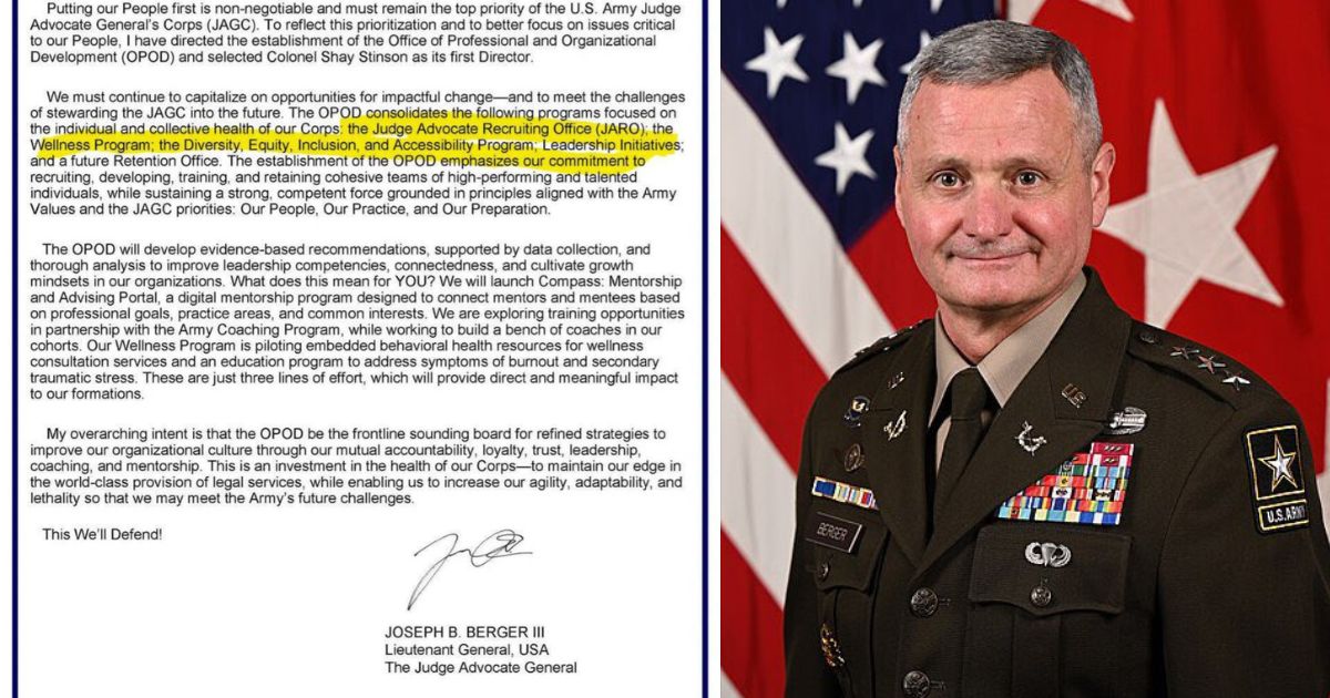 Woke General Gets Owned by US Army’s Official X Account, Publicly Humiliated After Illegal DEI Memo Goes Viral