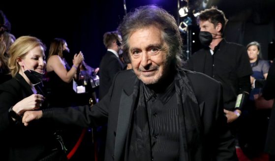 In this handout photo provided by A.M.P.A.S., Al Pacino is seen backstage during the 94th Annual Academy Awards at Dolby Theatre on March 27, 2022 in Hollywood, California.