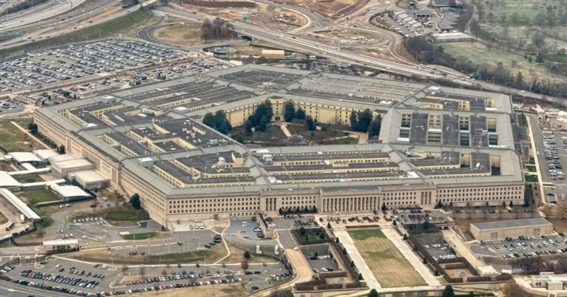 A view of the Pentagon on December 13, 2024, in Washington, DC.