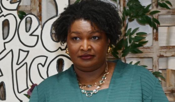 Stacey Abrams attends The Ripped Bodice hosts VOW for Girls' "Every Girl Deserves Happily Ever After" event to end child marriage at The Ripped Bodice in New York City on Feb. 13.