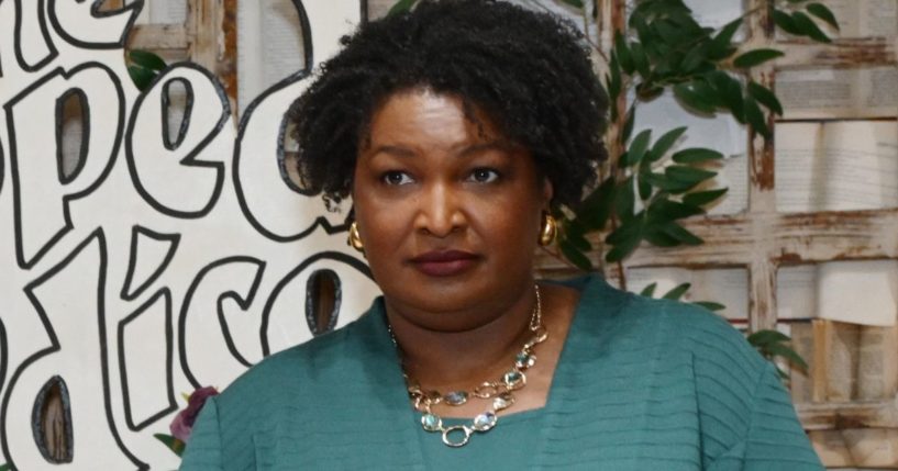 Stacey Abrams attends The Ripped Bodice hosts VOW for Girls' 