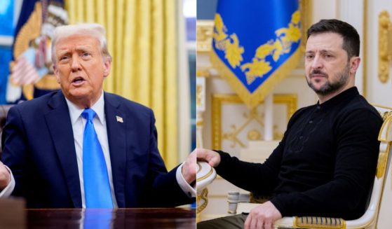 On Wednesday, President Donald Trump, left, and Ukrainian President Volodymyr Zelenskyy, right, had a phone call in which Zelenskyy warned Trump not to talk to Putin because he was just providing lip-service. However, Trump told him this was the only way to save Ukraine and end the war.