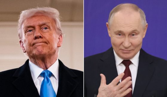 President Donald Trump, left, has directed his administration to facilitate peace talks with Russian President Vladimir Putin, right, over the Ukraine War.