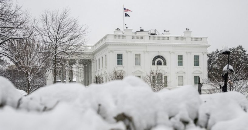 The exterior of the White House in Washington, D.C., is pictured on Wednesday.