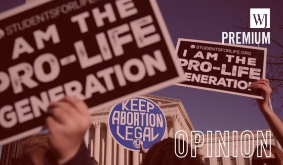 Pro-life activists gather in Washington, DC, for the 2018 March for Life on Jan. 19, 2018.