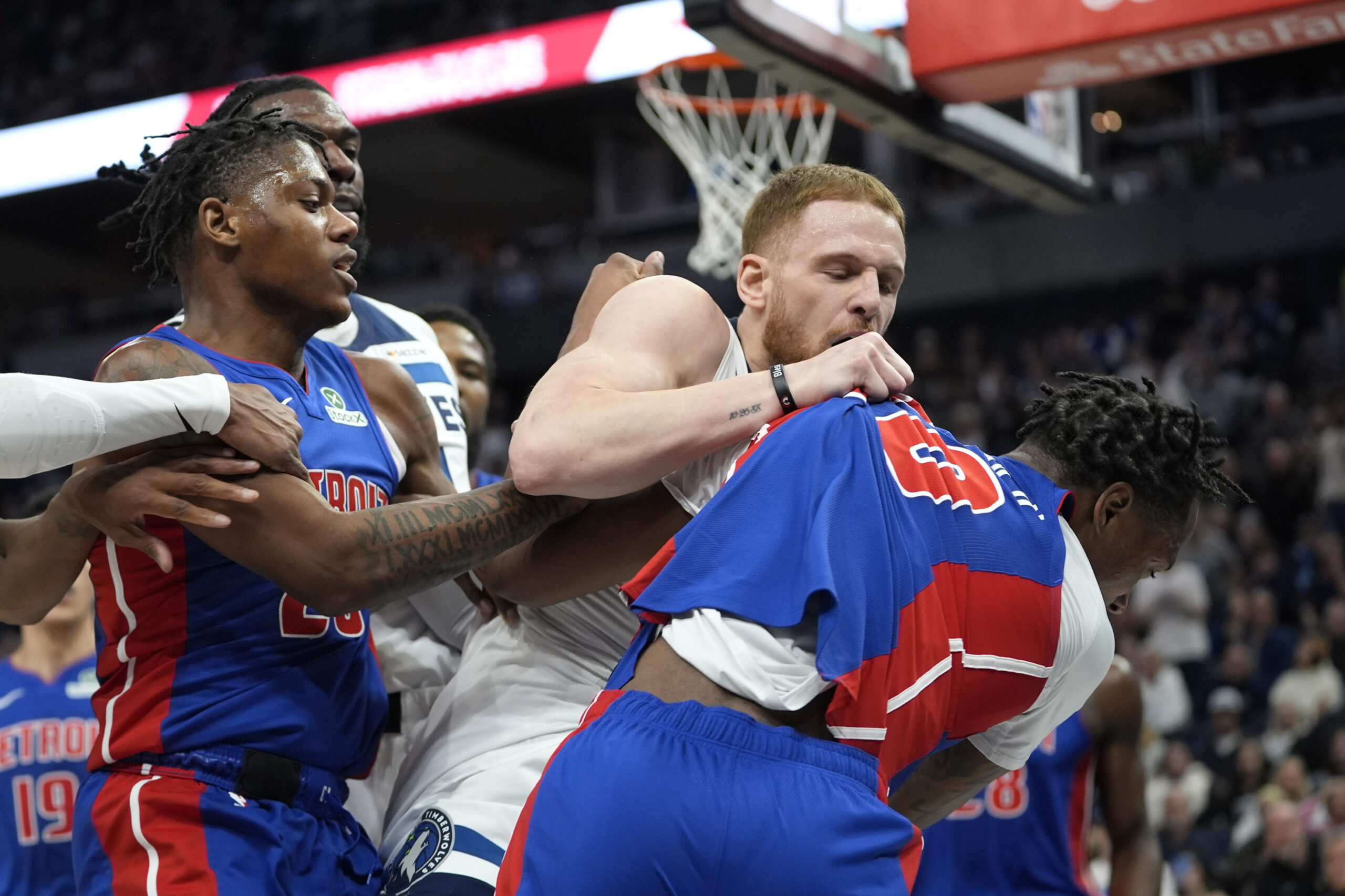 Watch: Major Brawl During NBA Game Leads to Ejections for 5 Players and 2 Coaches