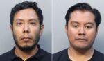 Ricardo Daniel Mondragon Leal , left, and Jose Juan Prudencio Diaz, right, are being held without bond, according to Miami police.