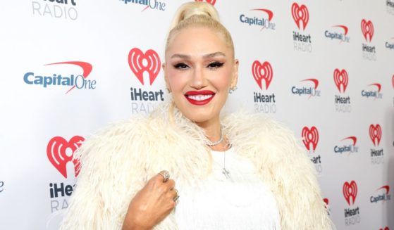 Gwen Stefani arrives at the 2024 iHeartRadio Music Festival in Las Vegas, Nevada, on Sept. 20.