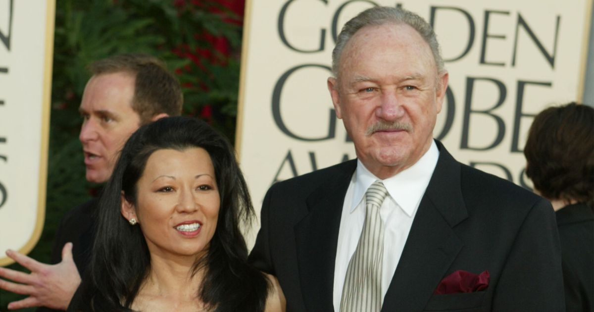 Gene Hackman arrives at the 60th Annual Golden Globe Awards held at the Beverly Hilton Hotel in Los Angeles, California, on Jan. 19, 2003.