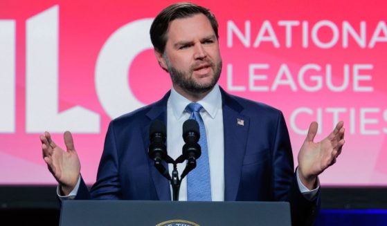 Vice President J.D. Vance addresses the National League of Cities: Congressional City Conference in Washington, D.C., on Monday.