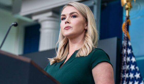 White House press secretary Karoline Leavitt speaks during a news briefing at the White House in Washington, D.C., on March 17.