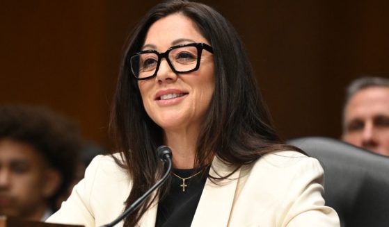 Lori Chavez-DeRemer testifies during a Senate Health, Education, Labor, and Pensions hearing on her nomination to be Secretary of Labor on Capitol Hill in Washington, D.C., on Feb. 19.