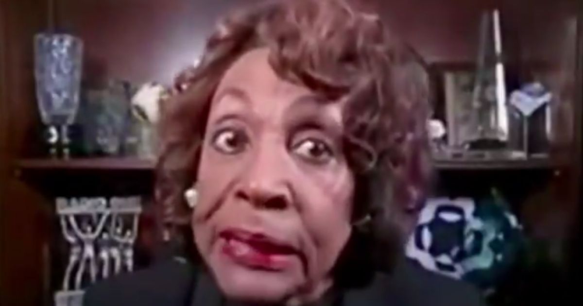 Maxine Waters Appears Off in Unhinged Video, Seems to Believe Elon Musk’s Tech Influenced Election