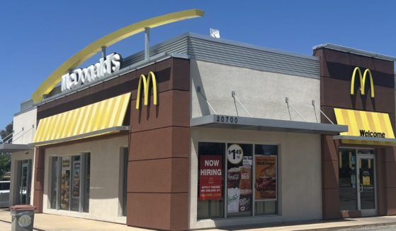 A McDonald's restaurant in Buttonwillow, California, is seen in a file photo from April 30.