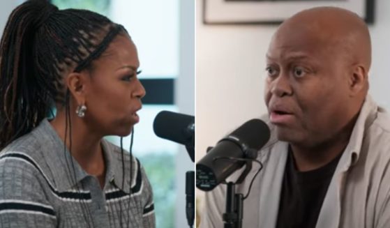 Legacy media outlets have dutifully touted Michelle Obama's new podcast with her brother, Craig Robinson, right.