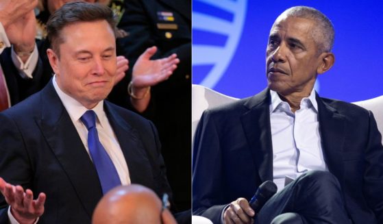 The Department of Government Efficiency, operating under Elon Musk, left, has reportedly canceled the lease for the temporary location of the Barack Obama Presidential Library honoring former President Barack Obama, right, in Chicago, Illinois.