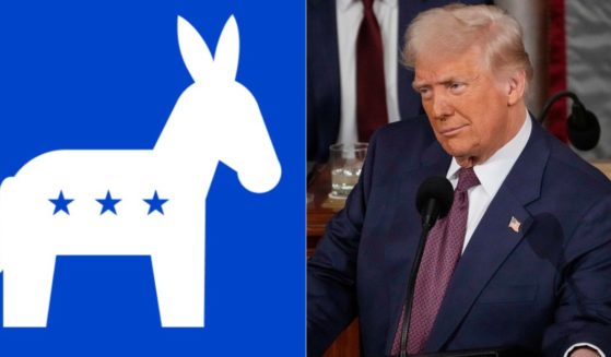 On Wednesday, the Democratic Party unveiled its new logo, left, on social media and received more ridicule than praise in the comments.