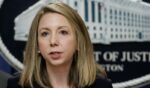 U.S. Attorney for the Eastern District of Virginia Jessica Aber speaks during a press conference at the U.S. Department of Justice on December 6, 2023 in Washington, DC.