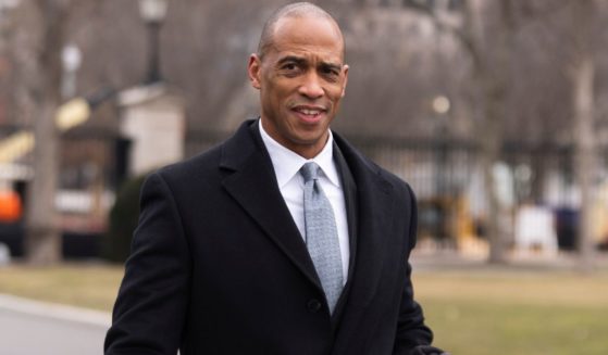 Housing and Urban Development Secretary Scott Turner walks towards the West Wing of the White House in Washington, D.C., on Feb. 19.