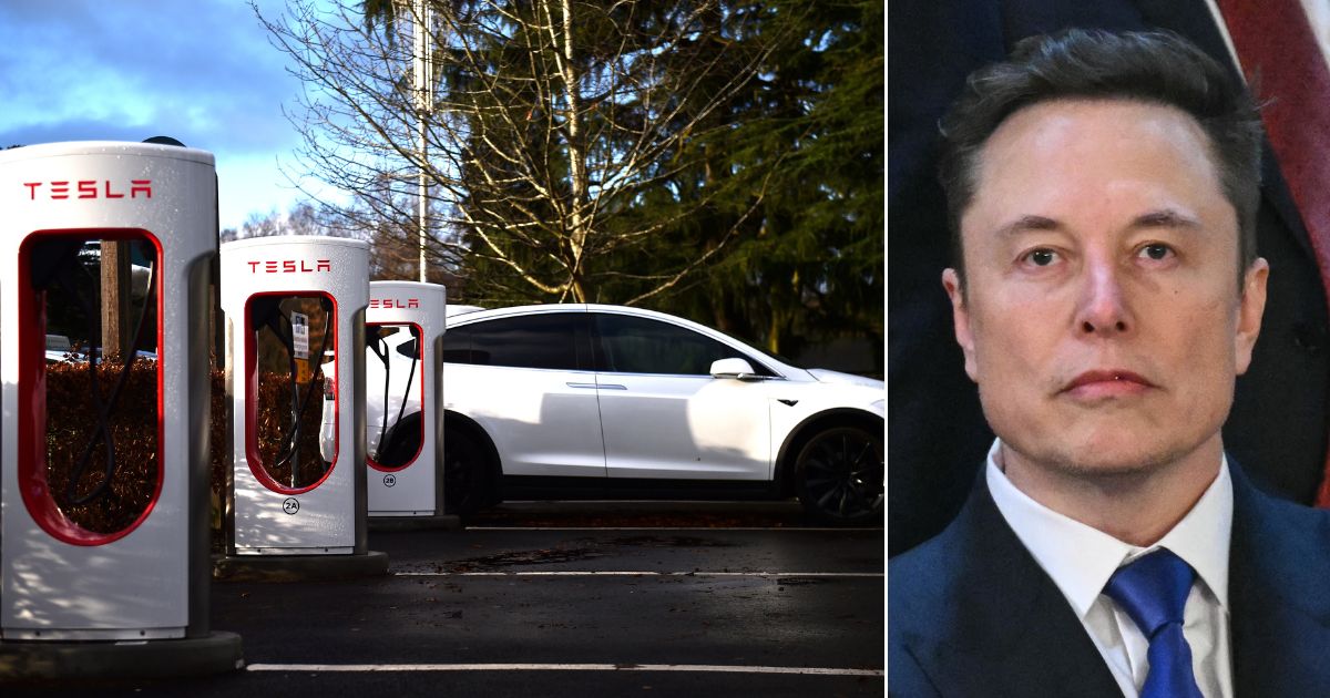 Anti-Trump Arson Suspect’s Alleged Attack on Tesla Charging Station Takes a Painful Turn He Wasn’t Expecting