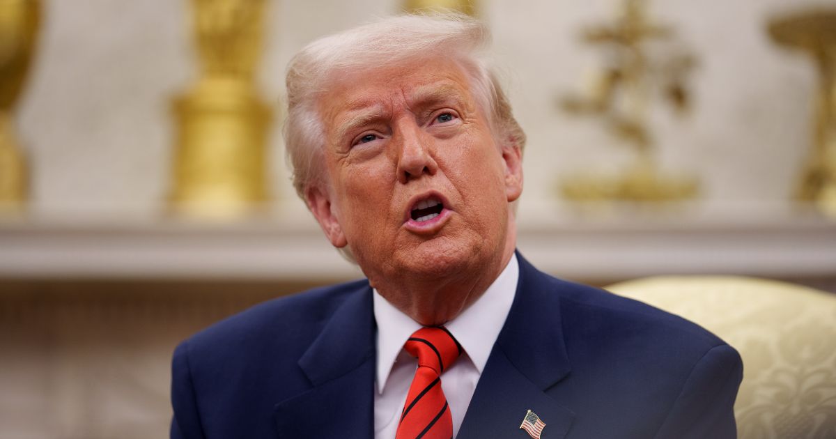 President Donald Trump, seen in a March 13 photo, has announced new tariffs against Venezuela, saying the country "purposefully and deceitfully" sent thousands of its worst criminals to the United States.