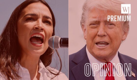 President Donald Trump, right, might want to consider employing a strategy suggested by Rep. Alexandria Ocasio-Cortez, a New York Democrat.