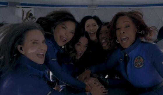 On Monday, Katy Perry, Lauren Sánchez, Gayle King, Aisha Bowe, Amanda Nguyen, and Kerianne Flynn participated in Blue Origin's all-female space flight, but the video quickly sparked backlash.