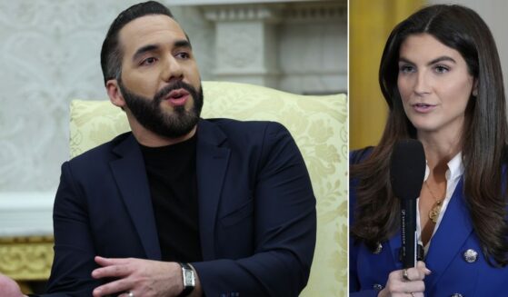 President Nayib Bukele of El Salvador, left, told CNN's Kaitlan Collins he has no intention of returning an alleged MS-13 gang member to the United States.