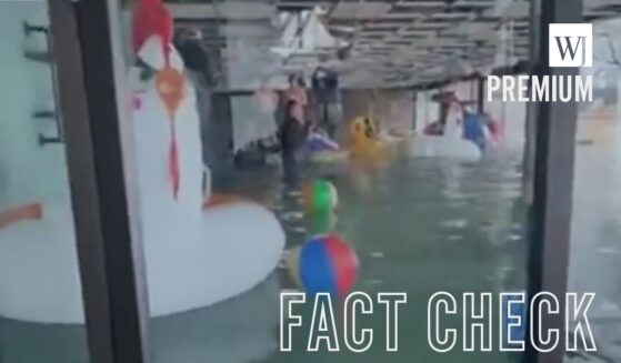 Andrew Masterson, owner of the Captain’s Quarters Riverside Grille in Prospect, Kentucky, went viral after posting a video on social media showing how he flooded his restaurant with clean water in preparation for an expected flood.