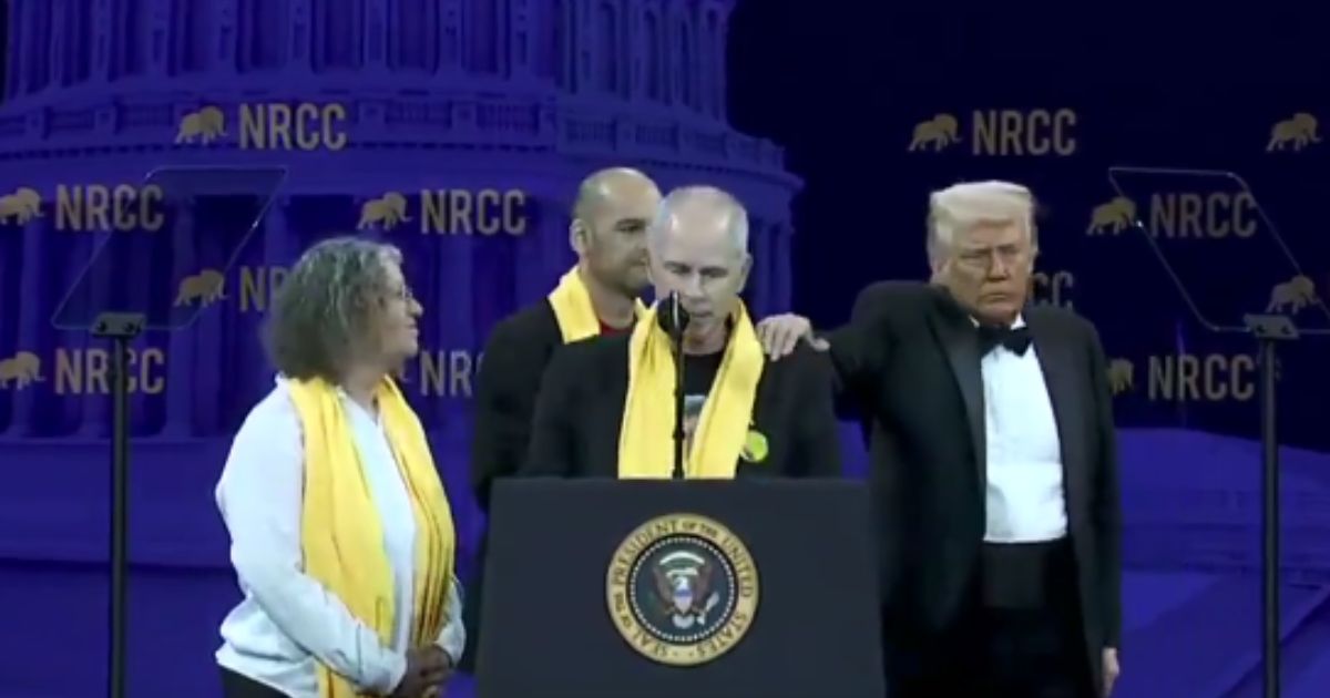 Watch: Freed Hamas Hostage Joins POTUS on Stage and Says ‘President Trump, You Saved My Life’