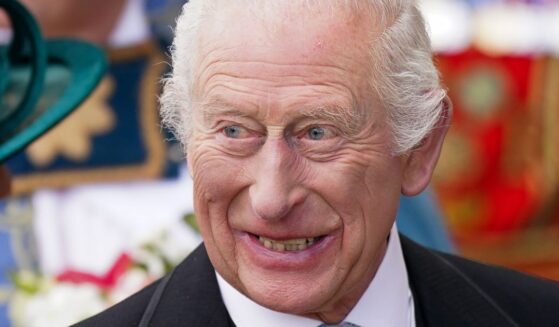 King Charles III attends the Royal Maundy Service at Durham Cathedral in Durham, England, on Thursday.