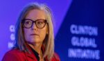 Arizona Governor Katie Hobbs speaks at a panel discussion at the Clinton Global Initiative on September 23, 2024 in New York City.
