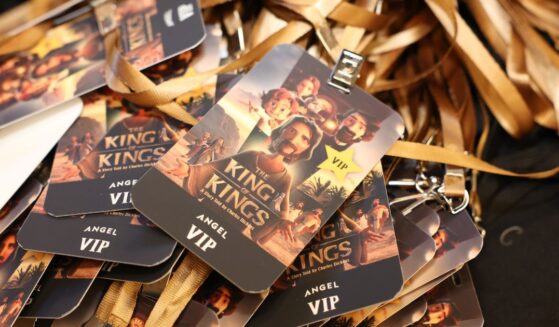 A general view of the atmosphere at the Worldwide Premiere of "The King Of Kings" at AMC Thoroughbred 20 on March 25, 2025 in Franklin, Tennessee.