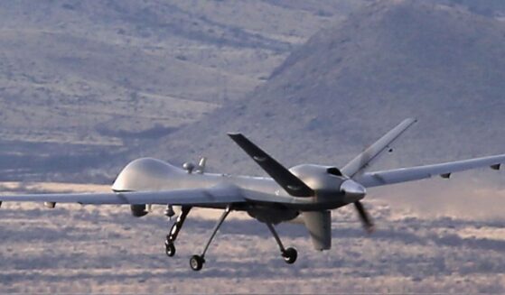 A Predator drone operated by U.S. Office of Air and Marine takes off from Fort Huachuca in Sierra Vista, Arizona, for a surveillance flight near the Mexican border on March 7, 2013.