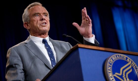 Health and Human Services Secretary Robert F. Kennedy Jr. speaks at a news conference at the Health and Human Services Department Tuesday in Washington, D.C.
