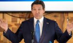 Gov. Ron DeSantis speaks during a Patient Freedom news conference in Tampa, Florida, on March 5.