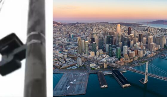 San Francisco, California, right, installed 33 new speed cameras, left, in the city, which will hand out speeding fines based on income, in an effort to be "equitable."
